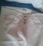 Terranova biele nohavice číslo M